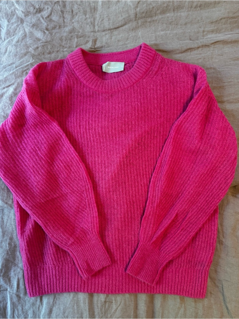 Everlane Women's Crewneck Sweater in Pink - M - Alpaca - GUC